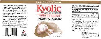 Kyolic Kyolic Extra Strength Reserve - odorless organic garlic supplement
