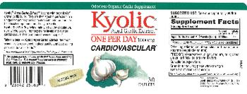 Kyolic Kyolic One Per Day 1000mg - odorless organic garlic supplement