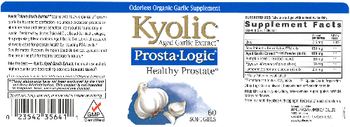 Kyolic Kyolic Prostate-Logic - odorless organic garlic supplement