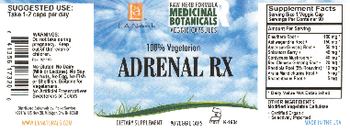 L.A. Naturals Adrenal Rx - supplement