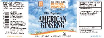 L.A. Naturals American Ginseng - supplement