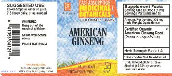 L.A. Naturals American Ginseng - supplement
