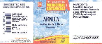 L.A. Naturals Arnica - supplement