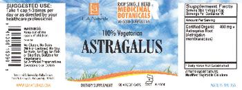L.A. Naturals Astragalus - supplement