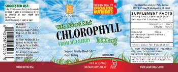 L.A. Naturals Chlorophyll 100 mg With Natural Mint - supplement