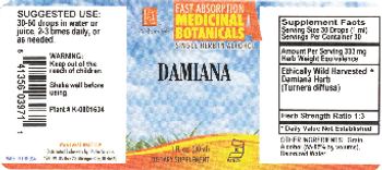 L.A. Naturals Damiana - supplement
