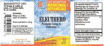 L.A. Naturals Eleuthero - supplement