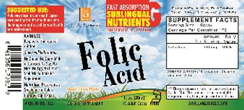 L.A. Naturals Folic Acid - supplement