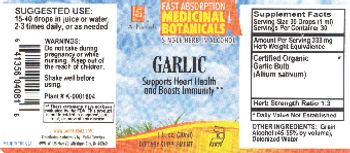 L.A. Naturals Garlic - supplement