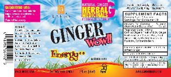 L.A. Naturals Ginger Wow!! Energy - supplement