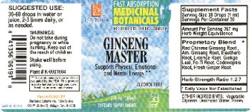 L.A. Naturals Ginseng Master - supplement