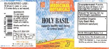 L.A. Naturals Holy Basil - supplement