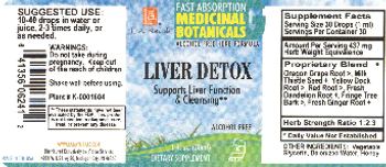 L.A. Naturals Liver Detox - supplement