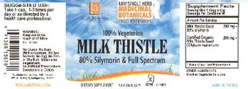 L.A. Naturals Milk Thistle - supplement