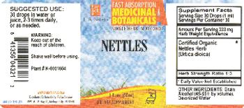 L.A. Naturals Nettles - supplement