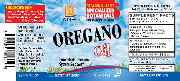 L.A. Naturals Oregano Oil - supplement