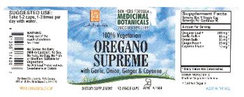 L.A. Naturals Oregano Supreme - supplement