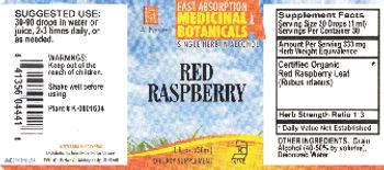 L.A. Naturals Red Raspberry - supplement