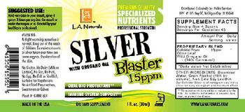 L.A. Naturals Silver With Oregano Oil Blaster 15 ppm - supplement