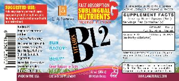 L.A. Naturals Vitamin B12 - supplement