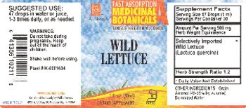 L.A. Naturals Wild Lettuce - supplement