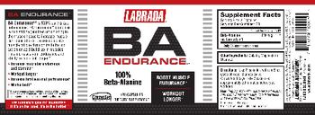 Labrada BA Endurance - supplement