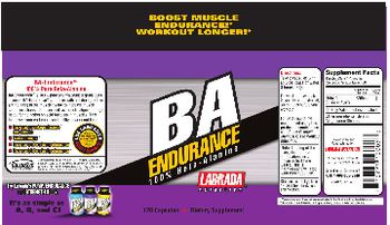 Labrada Nutrition BA Endurance - supplement