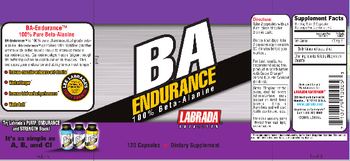 Labrada Nutrition BA Endurance - supplement