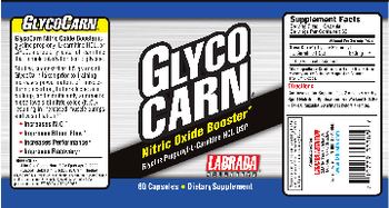 Labrada Nutrition GlycoCarn Nitric Oxide Booster - supplement