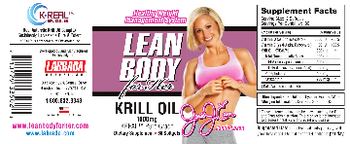 Labrada Nutrition Lean Body For Her Krill Oil 1000mg - supplement