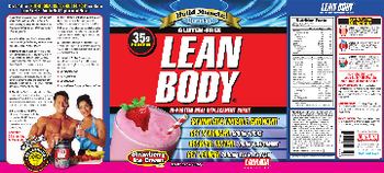 Labrada Nutrition Lean Body Strawberry Ice Cream Flavor - 