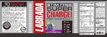 Labrada Stim-Free Super Charge! Grape - supplement
