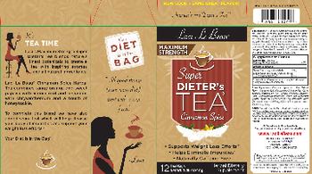Laci Le Beau Maximum Strength Super Dieter's Tea Cinnamon Spice - herbal supplement
