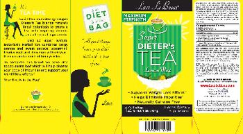Laci Le Beau Maximum Strength Super Dieter's Tea Lemon Mint - herbal supplement