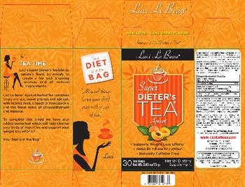 Laci Le Beau Super Dieter's Tea Apricot - herbal supplement