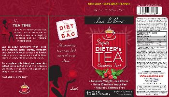 Laci Le Beau Super Dieter's Tea Cranberry Twist - herbal supplement