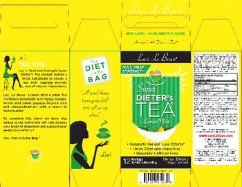 Laci Le Beau Super Dieter's Tea Lemon Mint - herbal supplement