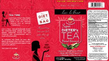 Laci Le Beau Super Dieter's Tea Natural Botanicals - herbal supplement