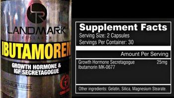 Landmark Research Ibutamoren - supplement