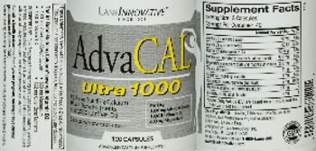 LaneInnovative AdvaCAL Ultra 1000 - advanced calcium supplement