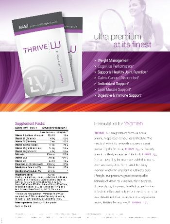 Le-Vel Thrive W - supplement
