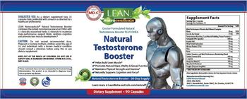 Lean Nutraceuticals Natural Testosterone Booster - supplement