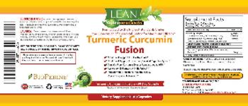 Lean Nutraceuticals Turmeric Curcumin Fusion - supplement