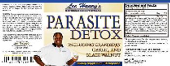 Lee Haney's Nutritional Support Systems Parasite Detox - supplement