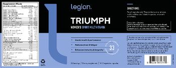 Legion Triumph Women's - supplement