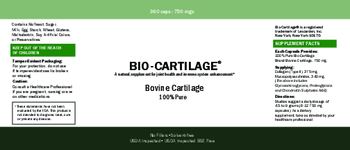 Lescarden, Inc. Bio-Cartilage - these statements have not been evaluated by the fda this product is not intended to diagnose treat c