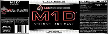 LG Sciences M1D Strength And Mass - supplement