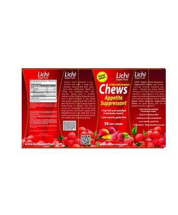 Lichi Super Fruit Lychee & African Mango Chews - herbal supplement