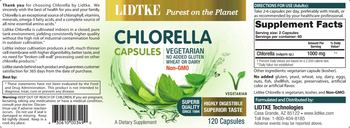 Lidtke Chlorella Capsules - supplement