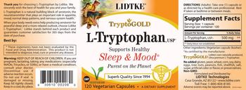 Lidtke L-Tryptophan, USP - supplement